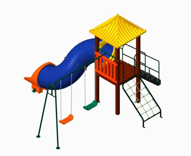 Desenho 3D do modelo KMP 0102