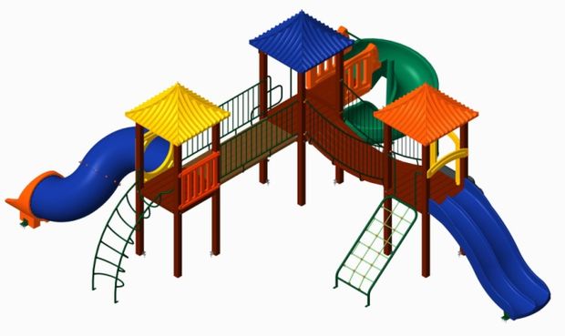 Desenho 3D do modelo KMP 0302