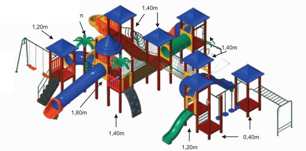 Desenho 3D do modelo KMP 1101